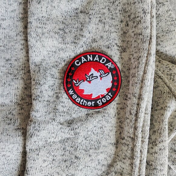 $185NWT Women's Canada Weather Gear Size 2X Color Heather Oatmeal Sweater Jacket - Picture 13 of 14